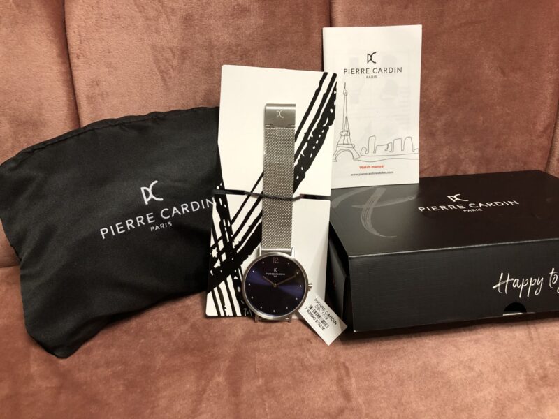 Pierre Cardin óra ajándék tornazsákkal