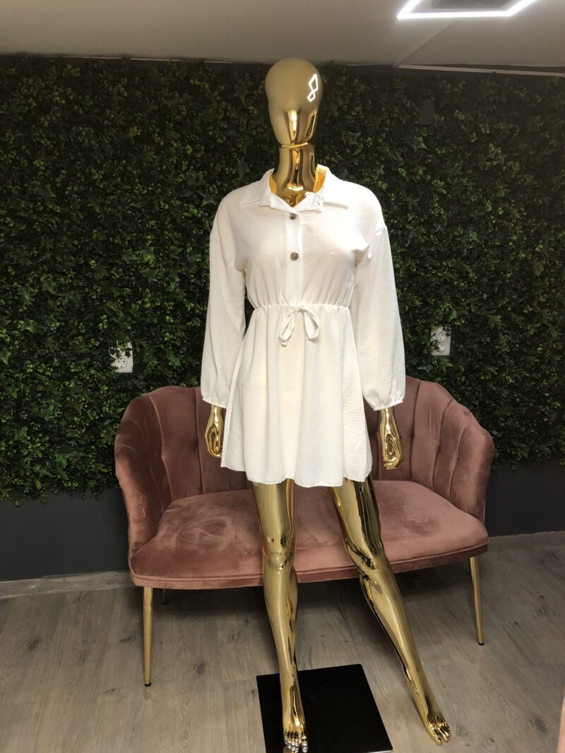 Stella gombos, húzott ruha