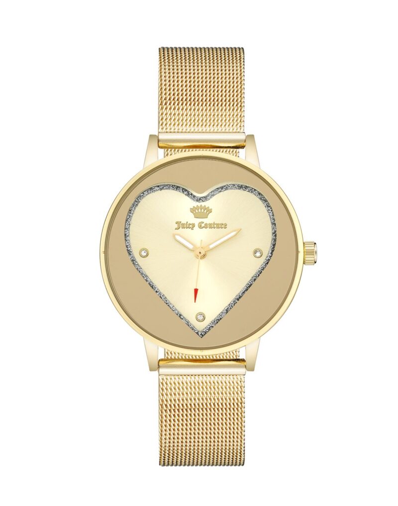 Juicy Couture arany szíves óra