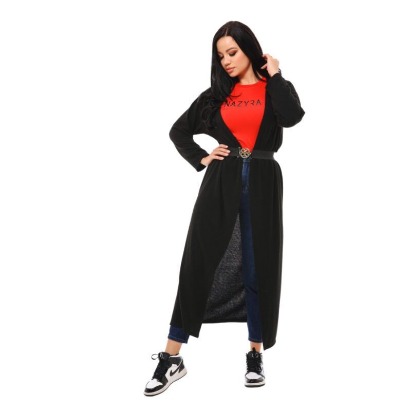 Nazyra Shine kardigán ajándék övvel