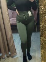 Bordázott edzős nadrág