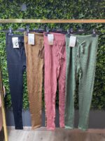 Bordázott edzős nadrág