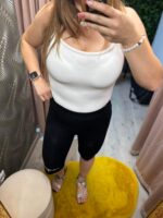basetop basic top egyszerű top hosszabb kényelmes egyedi spagetti pántos top