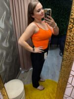 basetop basic top egyszerű top hosszabb kényelmes egyedi spagetti pántos top