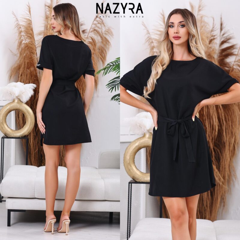 nazyra nyári lenge ruha fekete neon narancs zöld lila szín