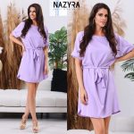 nazyra nyári lenge ruha fekete neon narancs zöld lila szín