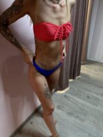 2 részes fürdőruha bikini c&a kék korall narancs fekete 36 38 40 42 44 méretek