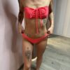2 részes fürdőruha bikini c&a kék korall narancs fekete 36 38 40 42 44 méretek