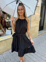 nazyra hanna szett felső top szoknya fekete