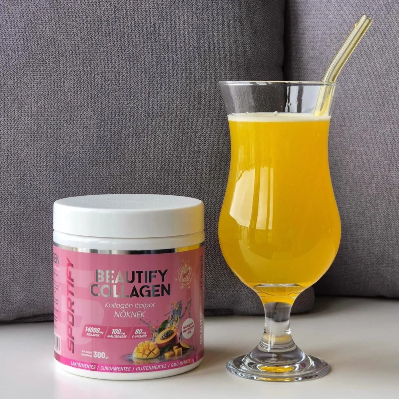 kollagén magyar termék beauty collagen mango maracuja gyorsan oldódó