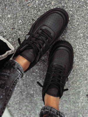 olavoga plattformos sneaker sportcipő fehér fekete egyszerű o la voga o'la voga férfi női cipő szett