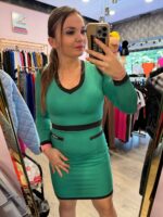 Strip nazyra ruha Méretek: S, M, L, XL Anyag: 80% poliamid 20% elasztán letisztul kényelmes hosszú ujjú
