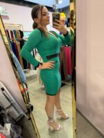 Strip nazyra ruha Méretek: S, M, L, XL Anyag: 80% poliamid 20% elasztán letisztul kényelmes hosszú ujjú