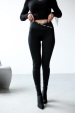 olavoga triko leggings fekete