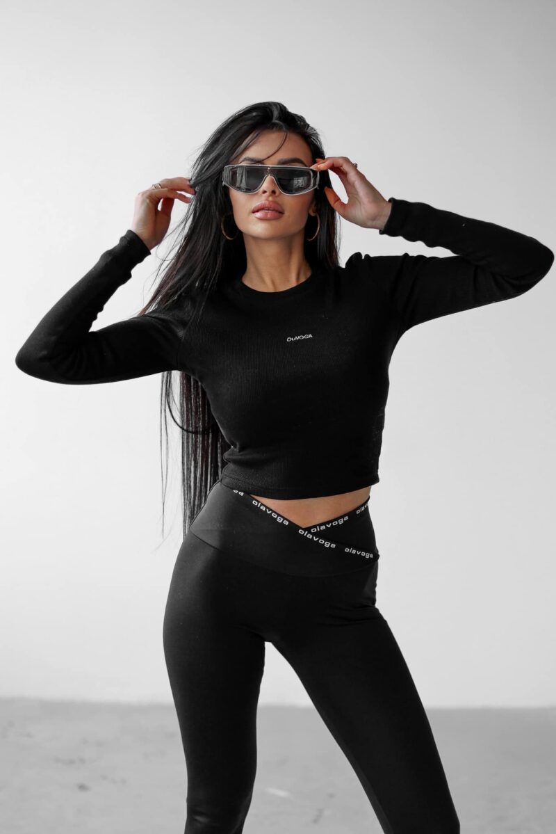 olavoga triko leggings fekete