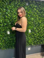 sello fazonu trapez egyenes szaru overal ruha tull spagetti pantos overal ruha elegans sportos