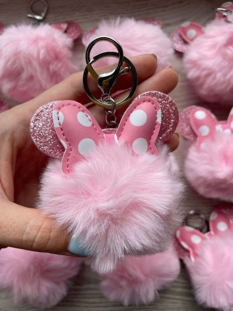 mickey egeres kulcstarto bolyhos puha masnis csillogos