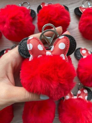 mickey egeres kulcstarto bolyhos puha masnis csillogos