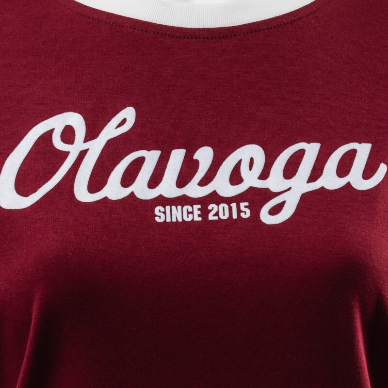 Olavoga Aven rovid ujju polo m bordo