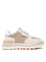 liu jo bezs sportcipo csillogos