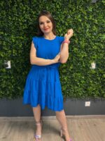 la chere miss extrem fodros krepp ruha pamut anyag lenge nyari
