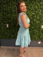 la chere miss extrem fodros krepp ruha pamut anyag lenge nyari