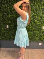 la chere miss extrem fodros krepp ruha pamut anyag lenge nyari