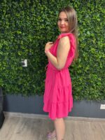 la chere miss extrem fodros krepp ruha pamut anyag lenge nyari